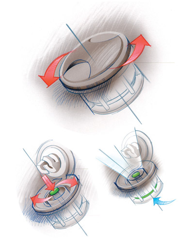 twisting button ventiel diagram